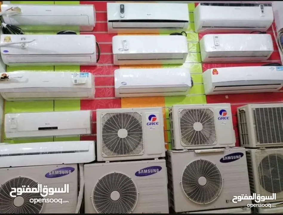 فني تكيف وتبريد فك وتركيب وصيانة جميع انواع المكيفات وقطع وحدات خارجية وداخلية