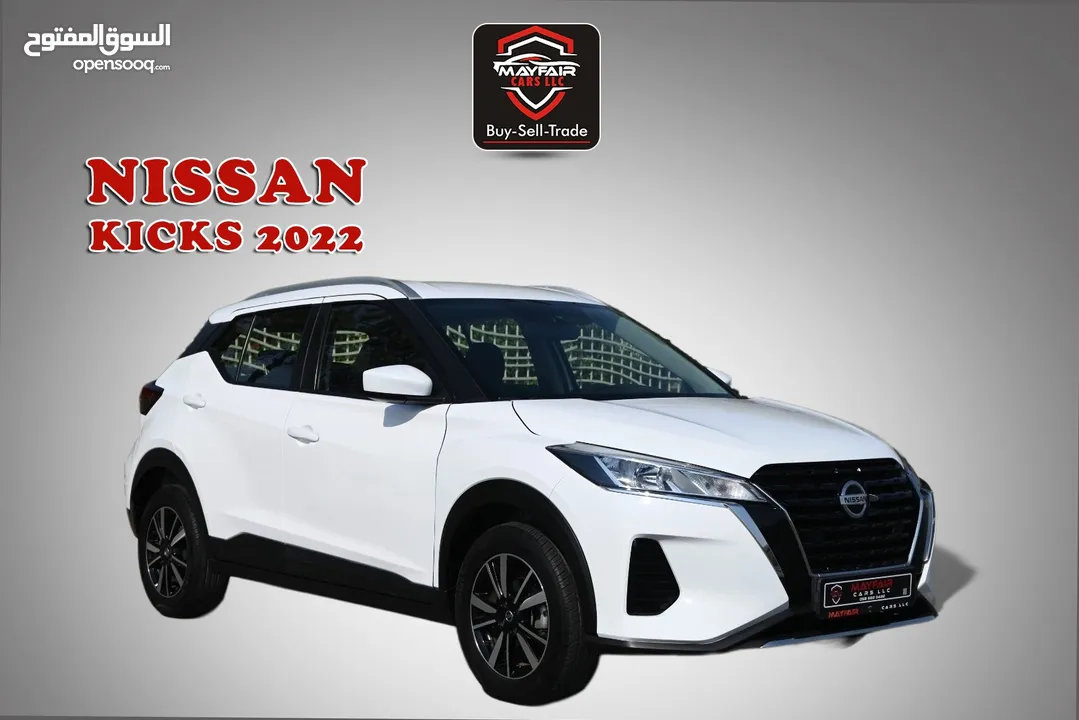 0% DP - GCC SPECS - NISSAN KICKS SV 1.6L V4 2022 - FIRST OWNER - MINT CONDITION