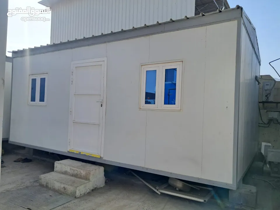 20 Ft . 02 Portacabin and 40' Steel Freight Container