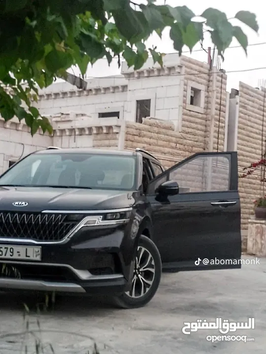 كيا كرنفال 2021  ترخيص 2021 عدد ركاب.  7+1 موجوده في يطا