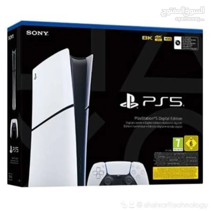 Ps5 slim ب1700شيقل