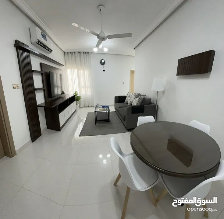 Apartment for rent with modern furniture in great location including internet