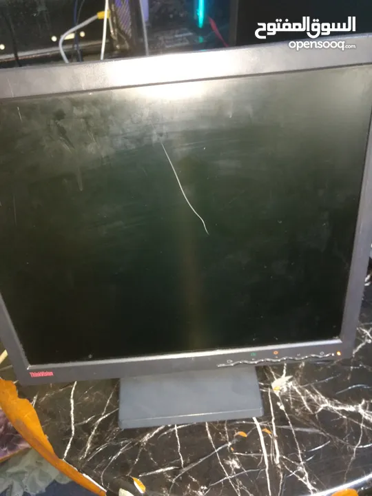 شاشة Lenovo 75 hz len174 الاستعمال المكتبي زمن الاستجابة 10ms يبدأ السعر من 15