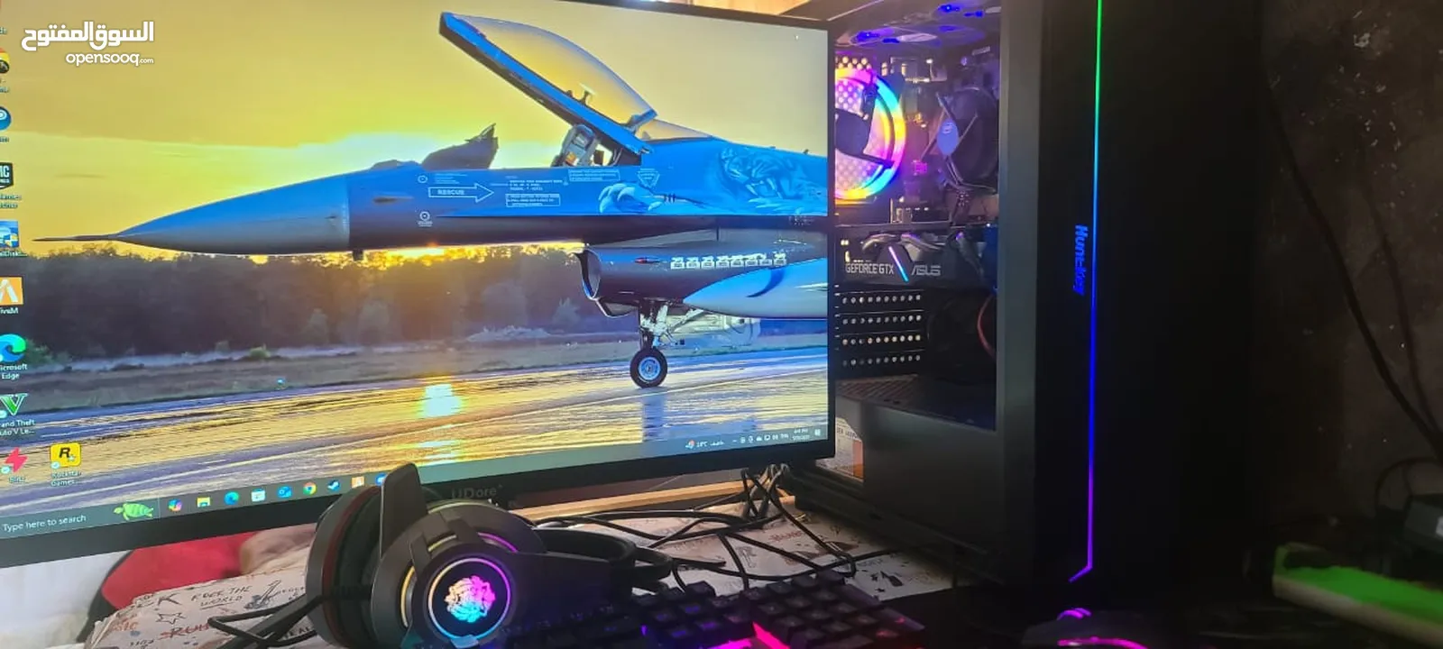 Pc gaming مواصفات رهيبه بسعر مغري