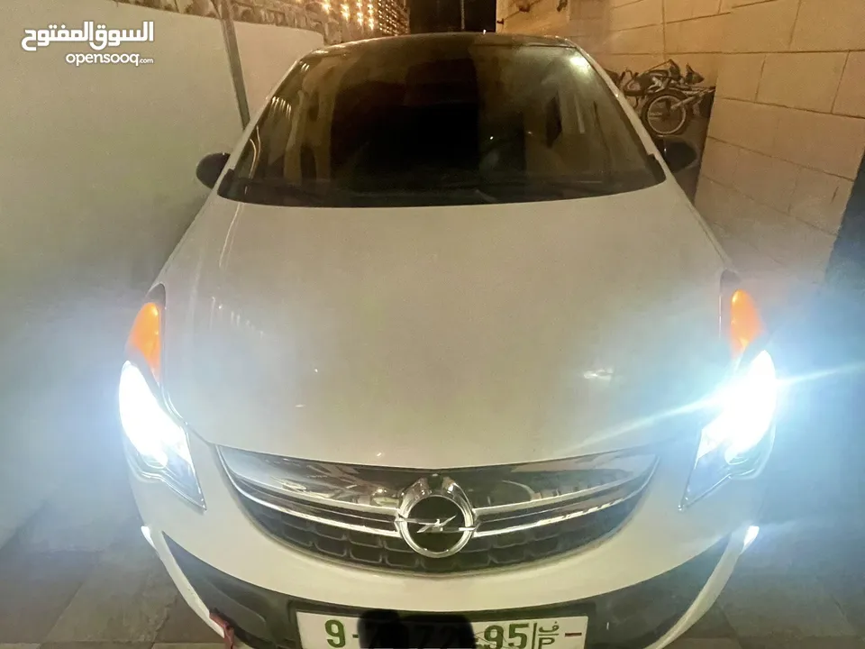 اوبل كورسا 2014  مميزة وفحص 100 ٪