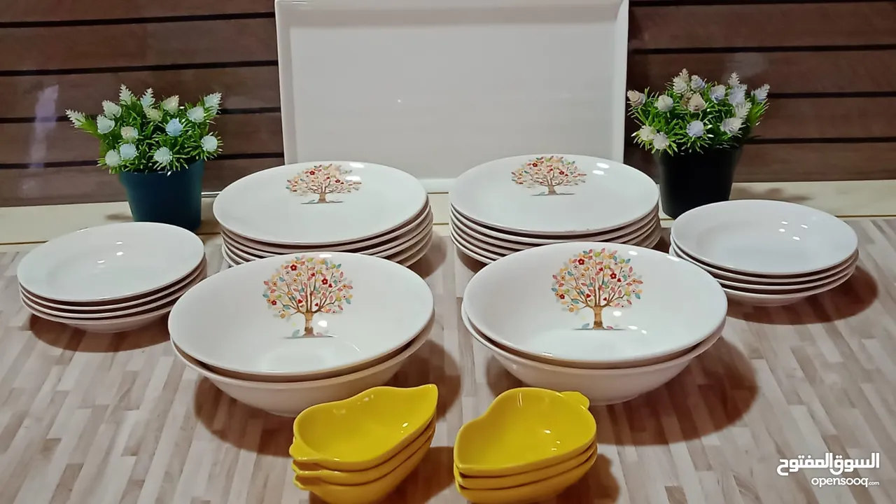 اطقم سفرة بورسلان ماركات عالمية ومختومة
