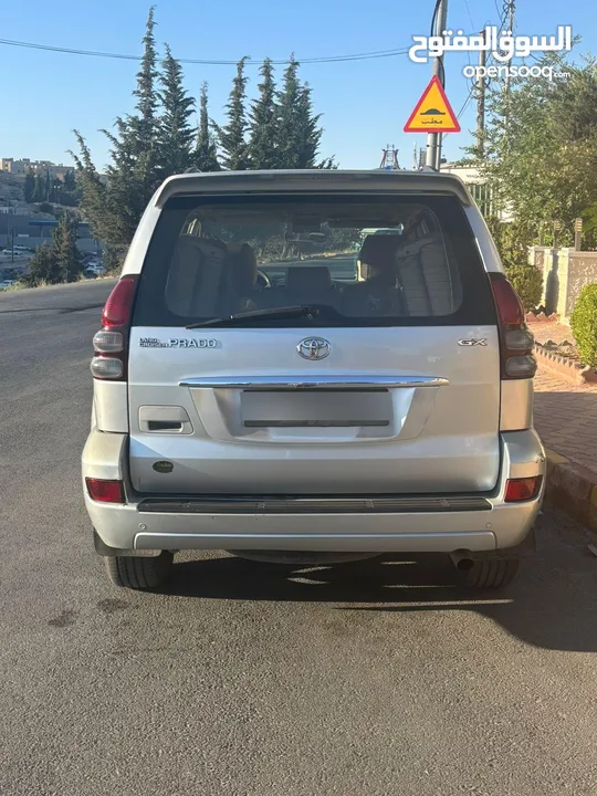 سياره برادو فحص 4 جيد مرخصه لسنه 2026 /4 تامين شامل