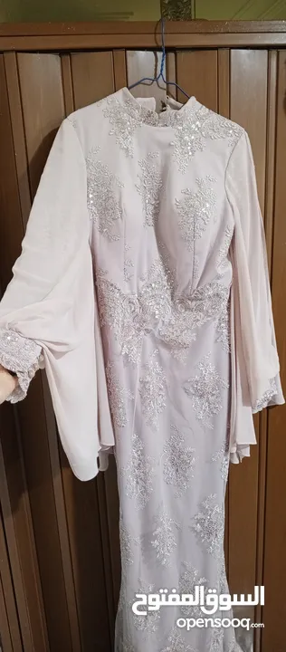 فستان سهرة واعراس ثقيل