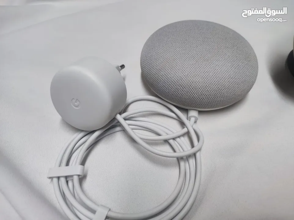 "Google Home Mini - جديد بدون كرتون - مع كابل الطاقة - للبيع في رام الله