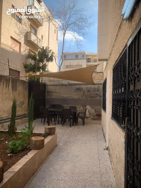 شقة أرضية مفروشة للإيجار 120م2 الشميساني الرابية