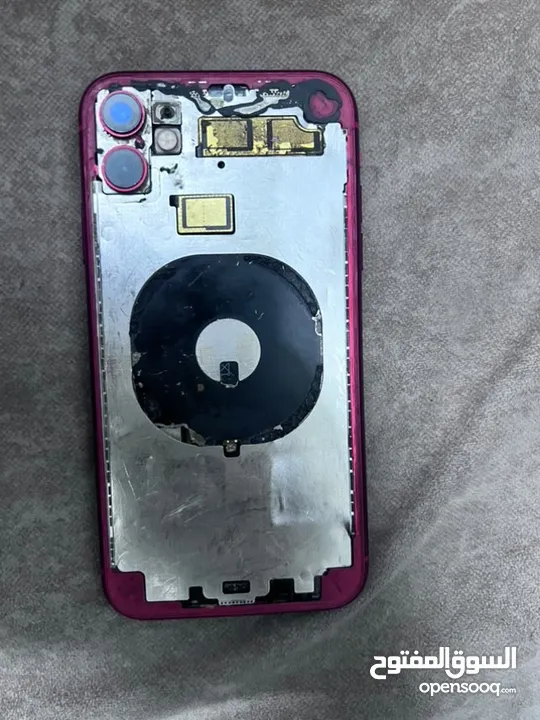 ‏iPhone 11 تيربو سم 64 جيجا 74 بطارية ‏Face ID شغال مغير شاشة