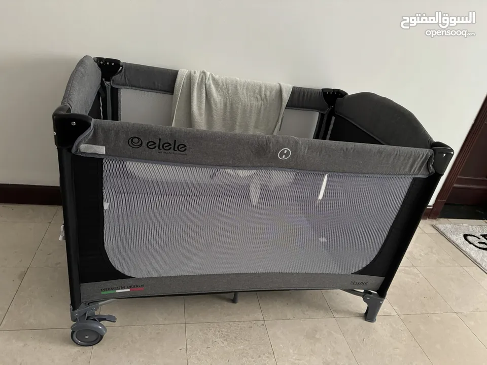 Elele Madre Co-Sleeper & Travel Cot + FREE MATRESS