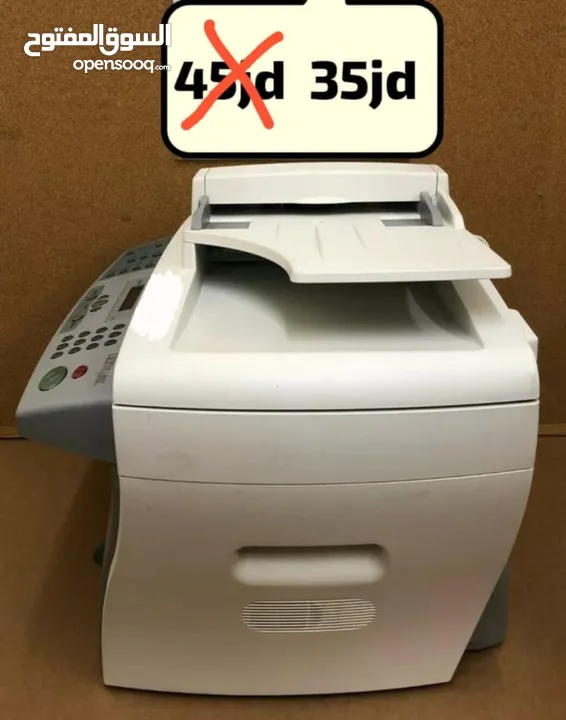 طابعة ليزر أسود مع تصوير ونظام فيدر لسرعة النسخ Lexmark X215 MFP