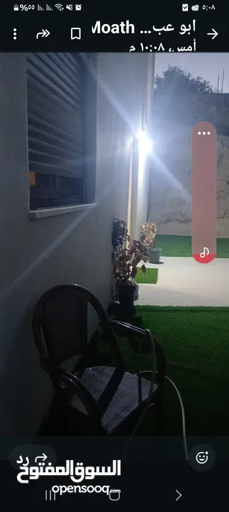 بيت مستقل للبيع في منطقه  بلعين  مساحه اللبيناء 170متر طابقين كل طابق 85متر الارض 500متر