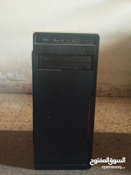 موجود جهاز i78700جيل ثامن ram16ddr4  مبرد انتك  باور انتك 600w m2.256 hdd500g motherboard B360HDM