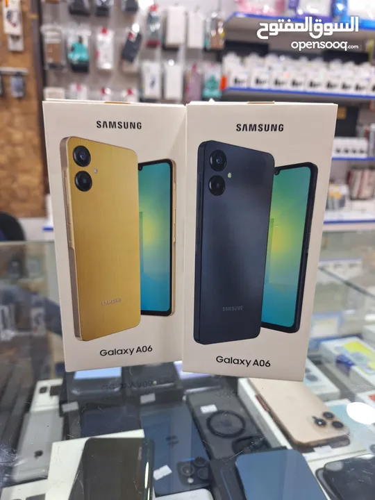 Samsung A06 جديد كفالة الوكيل الرسمي