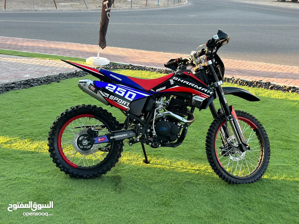 Sharmax Sport 250 WITH WARRANTY (enduro, dirt bike , اندورو، دراجات الطرق الوعرة)