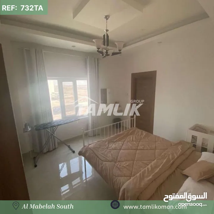Cozy Apartment for Sale in Al Mabelah South REF 732TA