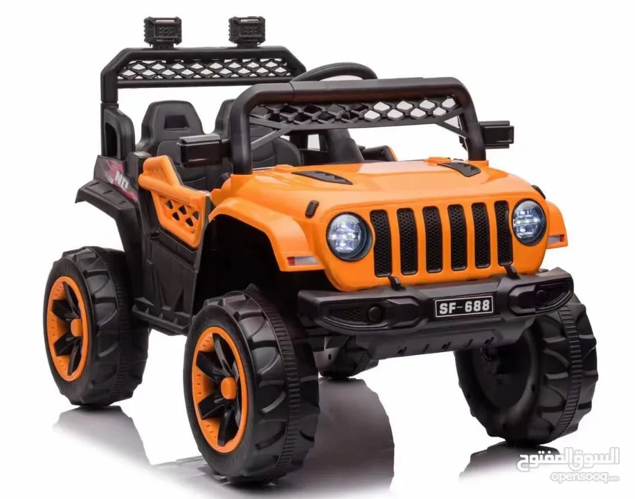 السيارة الكهربائية jeep challenger للاطفال