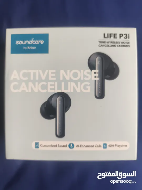 سماعات بلوتوث ايربود anker life p3i بالكرتونة غير مفتوح جديد