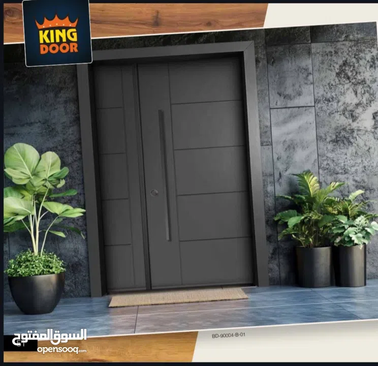 أبواب خشبية خارجية فخمة