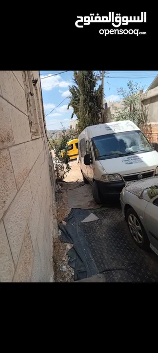 فيات دوكاتو بحاله جيده موديل 2006 تجاريه باب سحاب الوسط
