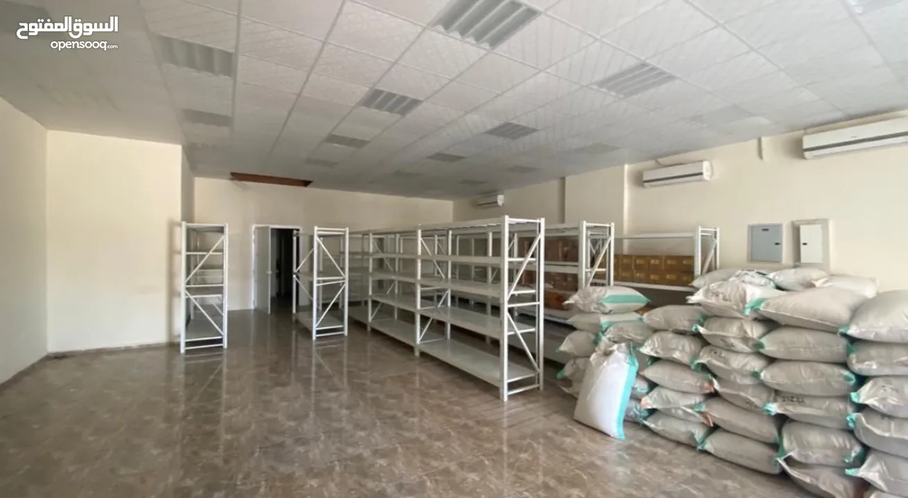 Shops Or showroom for rent in Al Maabilah