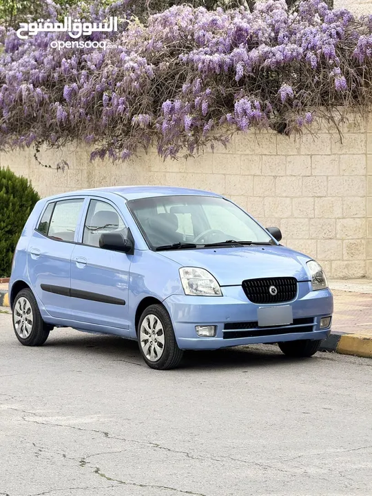 كيا بيكانتو 2007  جير عادي  بحاله ممتازه جدا  مكيف بور سنتر موفره جدا فحصها ممتاز مرخصه للبيع كاش فق