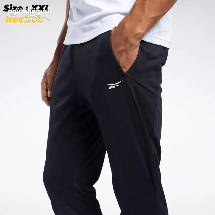 بنطلون reebok اسود مقاس xxl اصلي بورقته