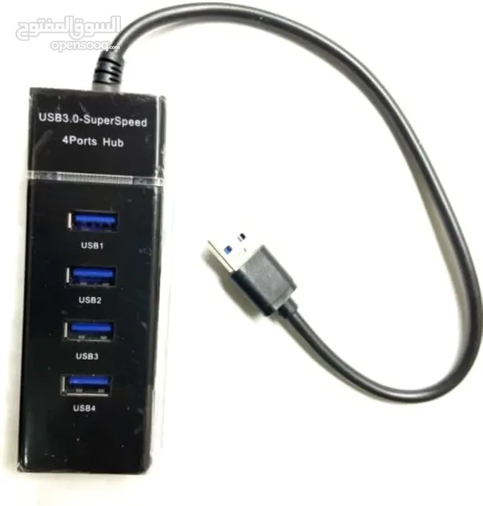 موزع hub usb بسرعة 3.0 TERABYTE 4 Port USB HUB SuperSpeed 3.0