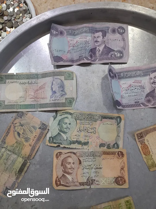 عمله اردنيه قديمه وعمله ثانيه
