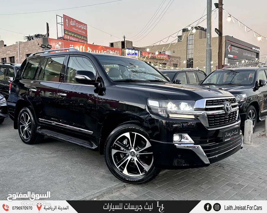 تويوتا لاند كروزر جراند تورينج 2021 Toyota Land Cruiser GXR V8 Grand Touring