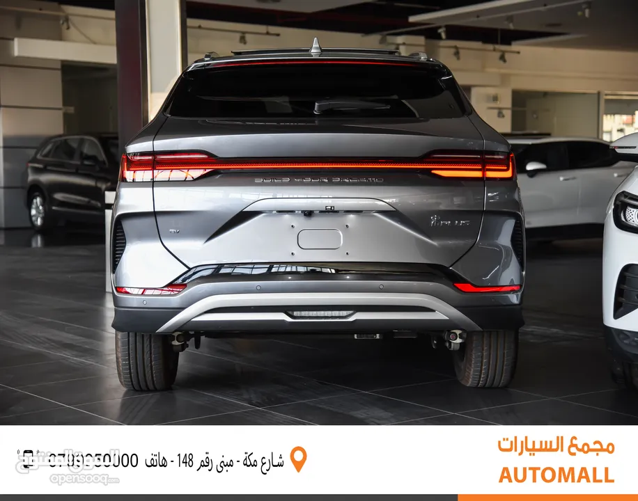 بي واي دي سونج بلس فلاج شيب كهربائية بالكامل 2024 BYD Song Plus Flagship Champion Edition SUV EV