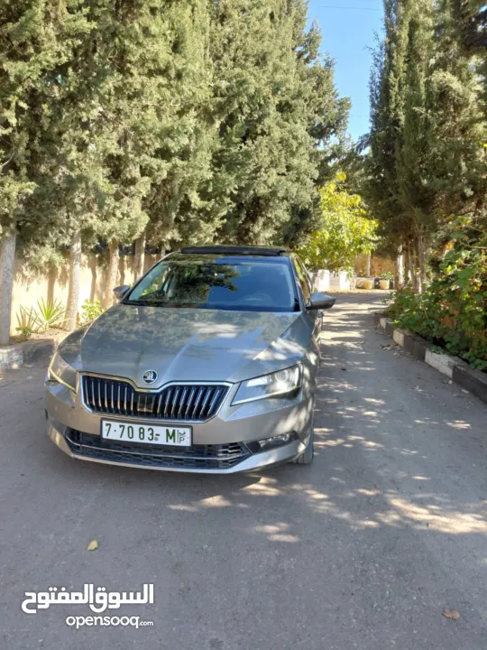 سكودا سوبيرب 4 /4 280 حصان فل فل بانوراما اصتطفاف ذاتي ايد اولا تامين وترخيص شامل لسنه