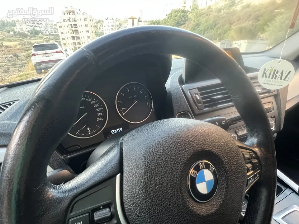 سيارة بي ام دبليو المانية من طراز BMW116i موديل 2016