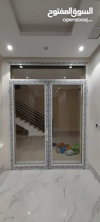 aluminium door windoos shuttet decor glass all aluminium reapair work