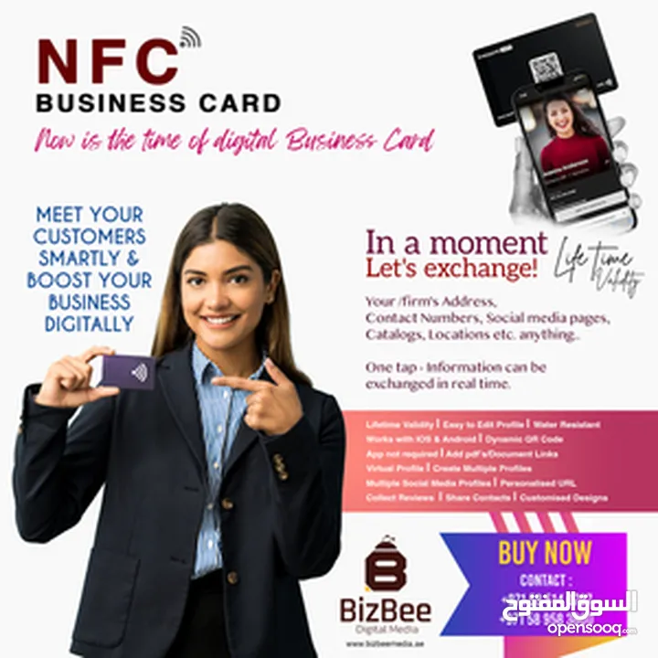 SPECIAL OFFER for NFC Business Card  DIGITAL BUSINESS CARD