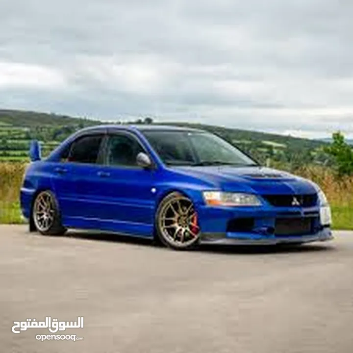 مطلوب mitsubishi evolution اصلية غير محولة