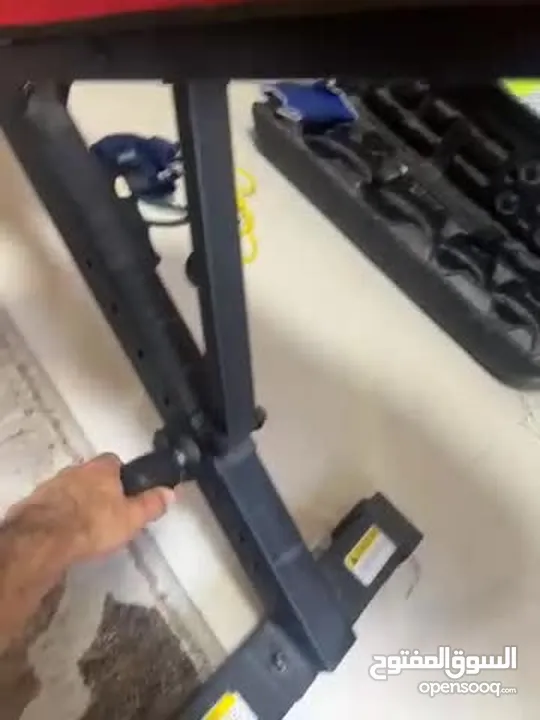 80 كيلو + بنش + بار+2دامبل + حبلين مقاومه