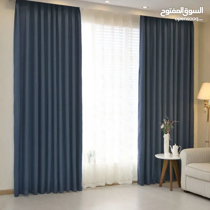 blackout curtains and installation curtain