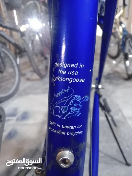 دراجة هوائية أمريكية  نوع mongoose bike  لدى محلات القواسمي لصيانة الدراجات الهوائية