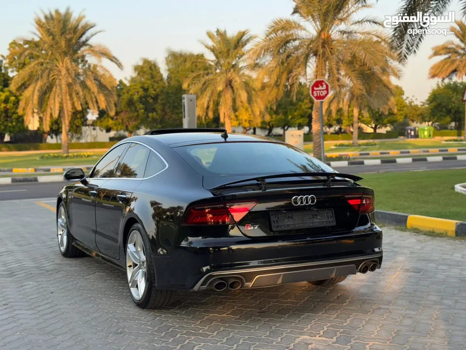 AUDI - S7 - 2015 - (( V8 T )) FULL OPTION  - VERY GOOD CONDITION GCC