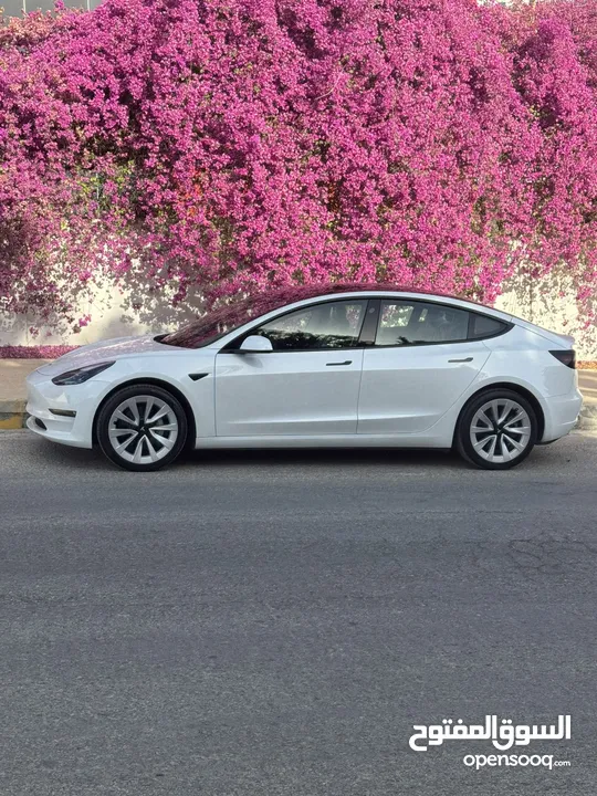 Tesla model 3 2022/  تيسلا موديل 3 ممشى قليل جدا فحص كامل