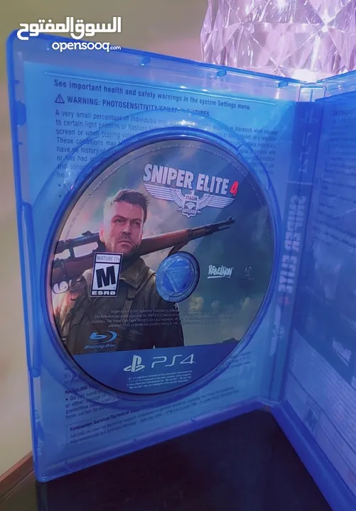 Sniper elite4 للبيع