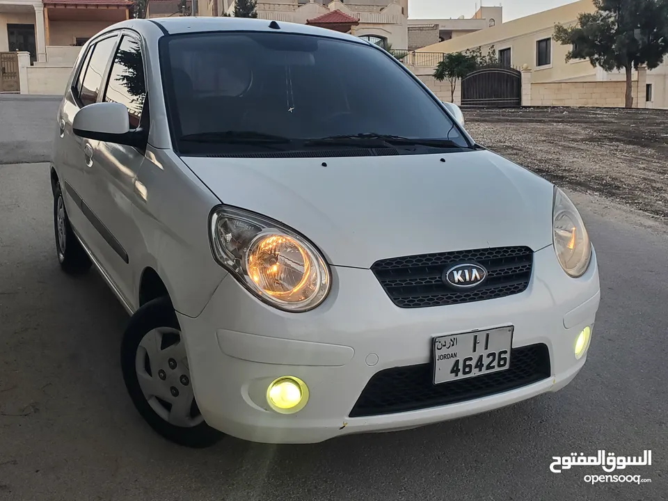 كيا بيكانتو موديل 2010 مواصفات مميزه بحاله ممتازه جداً  KIA PICANTO MODEL 2010