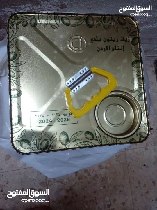 تكنة زيت زيتون للبيع انتاج 2024/2025 زيت بلدي مضمون 100%