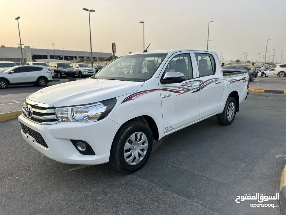 تويوتا هايلكس دبل كبينه فل تمتك موديل 2022