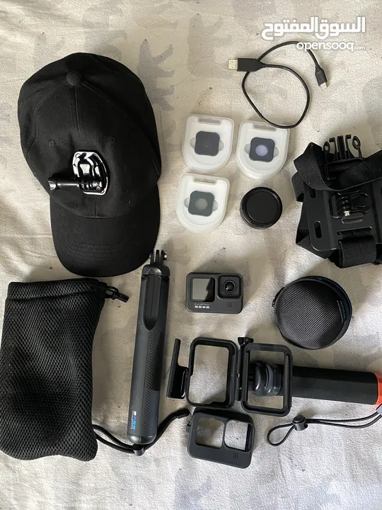 Go pro hero 9 black with full accessories