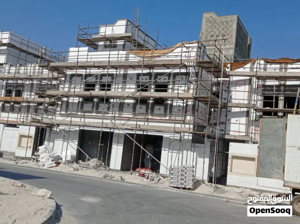 Tiles work and wall plaster