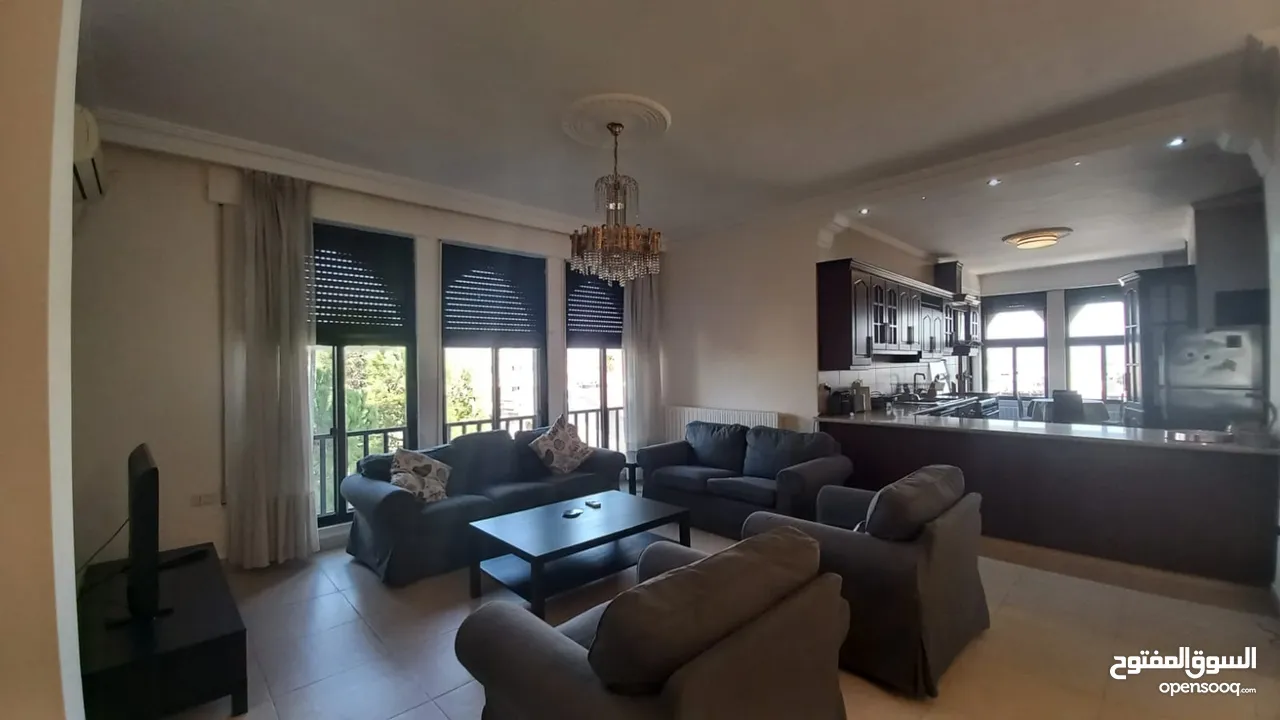 furnished apartment for rent abdoun  ( Property 39584 )-174805260